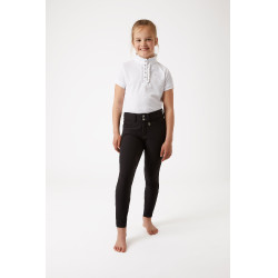 Calça de equitação Grand Prix com culote de silicone infantil Horze Calça de equitação Grand Prix com culote de silicone infantil Horze