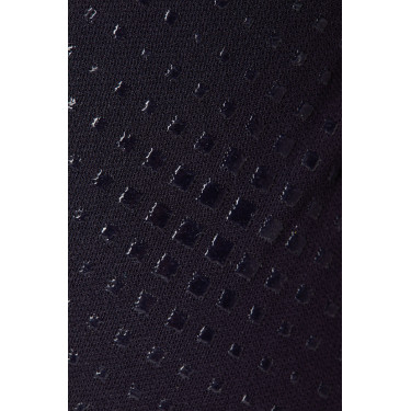 Calça de equitação Grand Prix com culote de silicone infantil Horze Casaco pea coat azul escuro