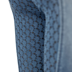 Calça de equitação jeans com grip de silicone integral Poppy infantil Horze Azul Calça de equitação jeans com grip de silicone integral Poppy infantil Horze Azul