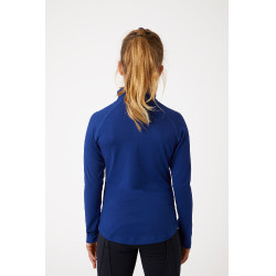 Top técnico infantil Chelsea Horze Azul índigo Top técnico infantil Chelsea Horze Azul índigo