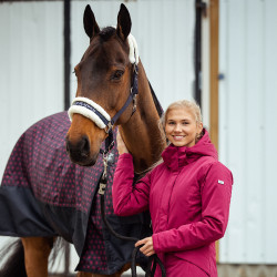 Casaco de inverno Dana feminino B Vertigo Vermelho beterraba Casaco de inverno Dana feminino B Vertigo Vermelho beterraba