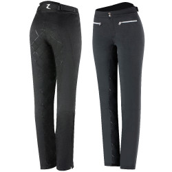 Calça de equitação com estampa de silicone Adeline feminina Horze