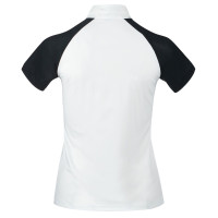 Polo de competição de manga curta Felicity feminino B Vertigo Branco Polo de competição de manga curta Felicity feminino B Vertigo Branco
