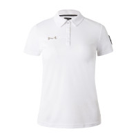 Polo funcional de mangas curtas Denise feminino Horze Branco