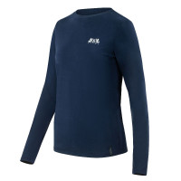 Camiseta de mangas compridas Daniele feminina B Vertigo Azul-marinho escuro