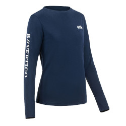 Camiseta de mangas compridas Daniele feminina B Vertigo Azul-marinho escuro Camiseta de mangas compridas Daniele feminina B Vertigo Azul-marinho escuro