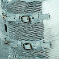 Camisa cobertura anti-moscas Orleans Quarter para trabalho montado Horze Cinza high rise Cinzento