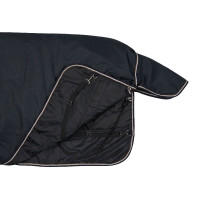 Capa de exterior Glasgow 300 g para pônei Horze Azul escuro Capa de exterior Glasgow 300 g para pônei Horze Azul escuro