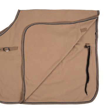 Cobre-rins manta de lã Kiel Horze Castanho claro