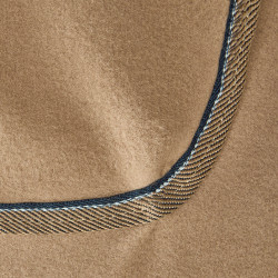 Cobre-rins manta de lã Kiel Horze Castanho claro