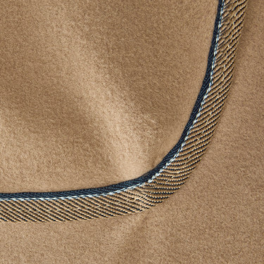 Cobre-rins manta de lã Kiel Horze Castanho claro