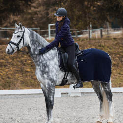 Cobre-rins manta de lã Kiel Horze Azul-marinho escuro