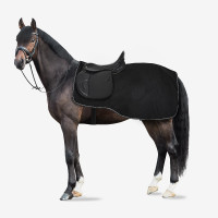 Fleece zadeldeken Kiel Horze Preto Fleece zadeldeken Kiel Horze Preto
