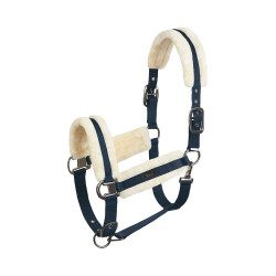 Caveção Marquess com forro de pelúcia sintética Horze Azul-marinho escuro