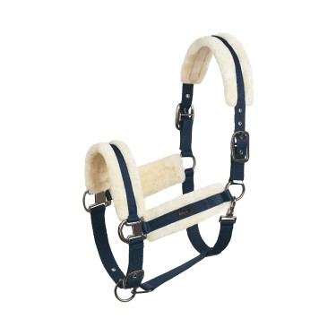 Caveção Marquess com forro de pelúcia sintética Horze Azul-marinho escuro