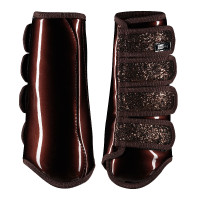Polainas fechadas com lantejoulas Horze Castanho