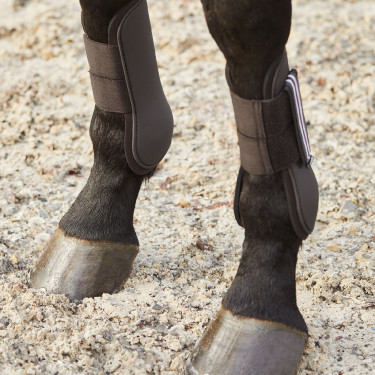 Polainas Adepto Horze Castanho escuro Polainas Adepto Horze Castanho escuro