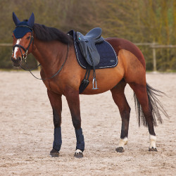 Guétras fechadas em neoprene Horze Azul-marinho escuro