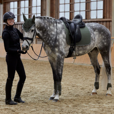 Protetor de boleto Adepto Horze Verde cáqui escaravelho Protetor de boleto Adepto Horze Verde cáqui escaravelho