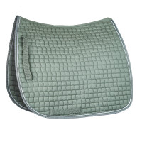 Almofada de sela de adestramento Adepto Horze Verde cáqui escaravelho Almofada de sela de adestramento Adepto Horze Verde cáqui escaravelho