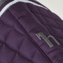 Almofada de sela de adestramento Adepto Horze Cassis Violeta Almofada de sela de adestramento Adepto Horze Cassis Violeta