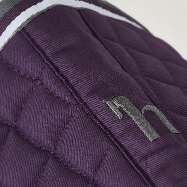 Almofada de sela de adestramento Adepto Horze Cassis Violeta Almofada de sela de adestramento Adepto Horze Cassis Violeta