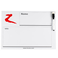 Quadro de box Horze Branco