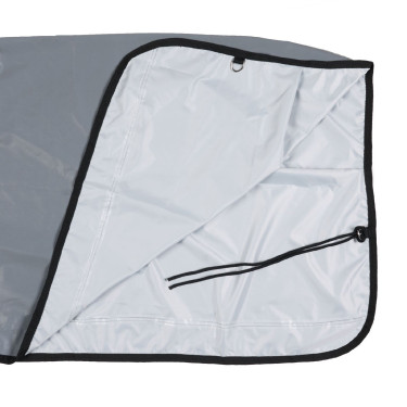 Cobre-rins refletivo Luminox com cobre-pescoço Horze Cobre-rins refletivo Luminox com cobre-pescoço Horze