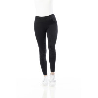 Calça Equithème Pamela com silicone Preto Calça Equithème Pamela com silicone Preto