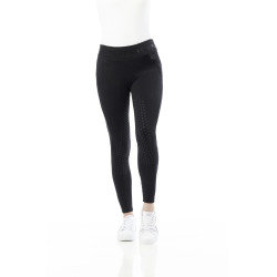 Calça Equithème Pamela com silicone Preto