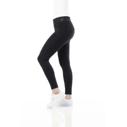 Calça Equithème Pamela com silicone Preto