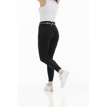 Calça Equithème Claudine com fundo de silicone Calça Equithème Claudine com fundo de silicone