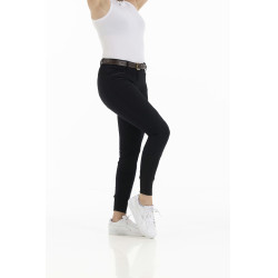 Calça Equithème Kendal com fundo de silicone Preto