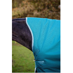 Cobertura Horseware High Neck Amigo® Bravo 12 Original 250g 1200D Verde / água