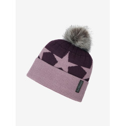 Bonnet pompon LeMieux Sasha Figue