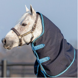Cobre-pescoço Horseware Amigo® Bravo 12 Original 150g 1200D Marinho / turquesa Azul