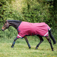Capa Horseware Rambo Original 0g com Leg Arches Bordéus Bordô Capa Horseware Rambo Original 0g com Leg Arches Bordéus Bordô