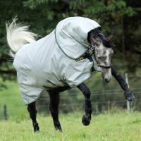 Capa Horseware Rambo Duo 100g com forros Cinzento