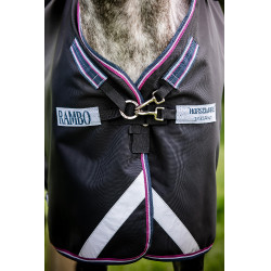 Cobertura Horseware Rambo Supreme Turnout Vari-layer 1680D 250g Marinho / bordô Azul