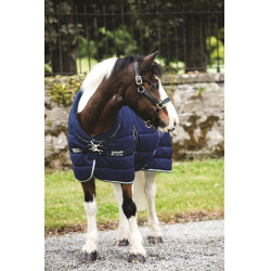 Cobertura de estábulo Horseware Rambo Cosy 400g Marinho / bege Azul Cobertura de estábulo Horseware Rambo Cosy 400g Marinho / bege Azul