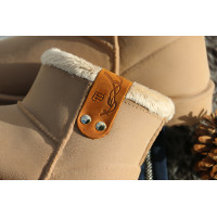 Botas Pénélope Caramelo Castanho