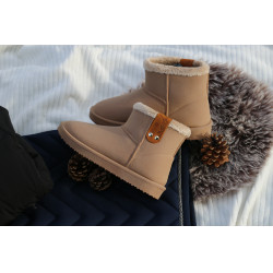 Botas Pénélope Caramelo Castanho