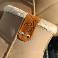 Botas Pénélope Rosa claro