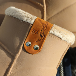 Botas Pénélope Caramelo Castanho