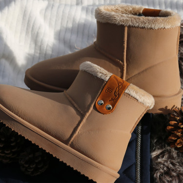 Botas Pénélope Caramelo Castanho