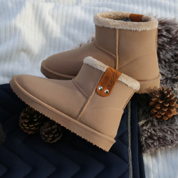 Botas Pénélope Caramelo Castanho