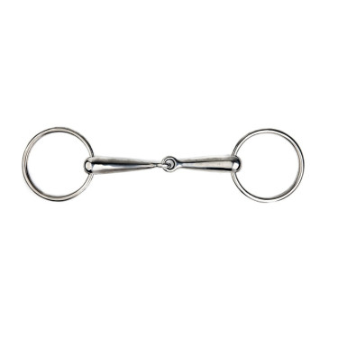 Mordedor 2 anéis Metalab cano maciço 16 mm Mordedor 2 anéis Metalab cano maciço 16 mm