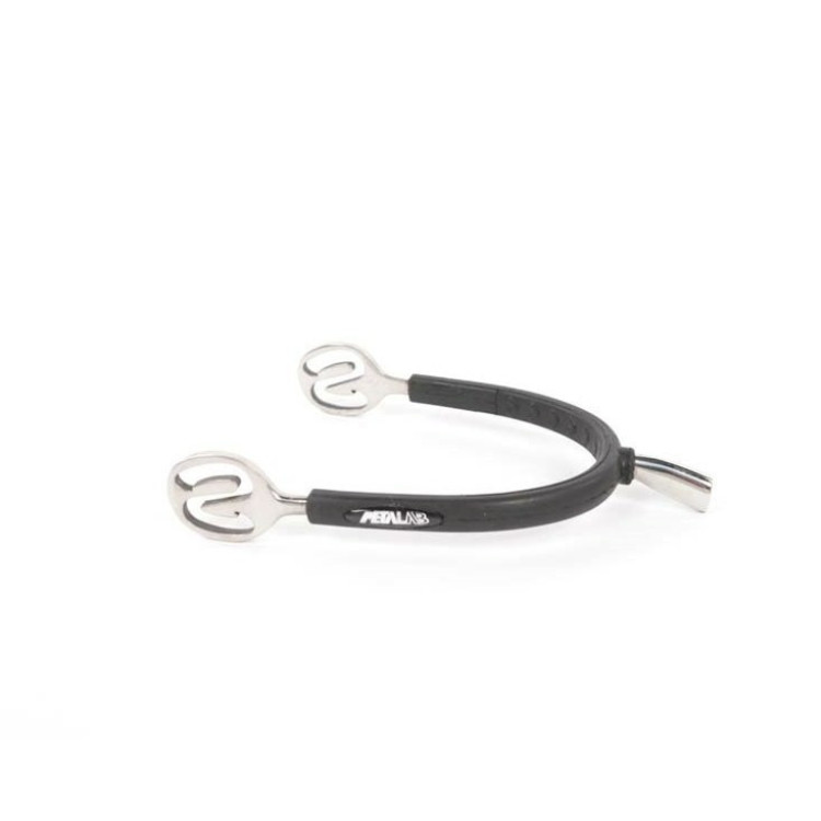 Esporas Metalab Prince de Galles inox revestidas de borracha Esporas Metalab Prince de Galles inox revestidas de borracha