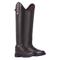 Botas de equitação Verona feminino Horze Castanho escuro Botas de equitação Verona feminino Horze Castanho escuro