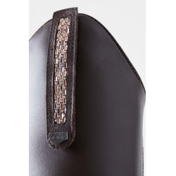 Botas de equitação Verona feminino Horze Castanho escuro